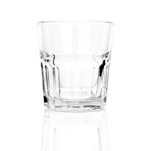 6-Piece Textured Glass Tumbler Set – 400ml Drinking Glasses for Water, Juice & Beverages