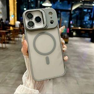 Apple  Magnetic Case For iPhone 17 Pro Max, Camera Bracket, Camera Protectors, Translucent Acrylic + TPU MagSafe Compatible Cover