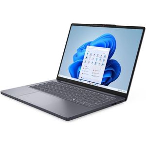 Lenovo IdeaPad Slim 3 14IRH10 Laptop – 14" WUXGA IPS, Intel Core i5-13420H, 16GB DDR5, 512GB PCIe 4.0 SSD, Wi-Fi 6, USB-C PD, HDMI, SD Card Reader, Privacy Shutter Webcam, No OS – Luna Grey (83K0005WUE)
