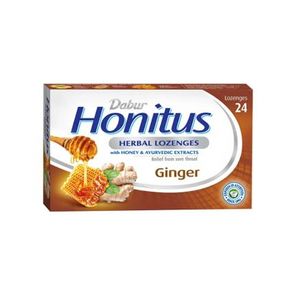 Dabur Herbal Honitus Lozenges – Ginger 240g