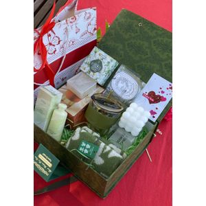 Beauty HOT Ladies Gift Set – 9 in 1 Combo with Air Freshener + Glass Tumbler + Bath Towel + Candle + Tea Bags + Soap + Lotion + Card + Ribbon Gift Bag – Perfect for Valentine, Birthday, Business, or Everyday Gifting