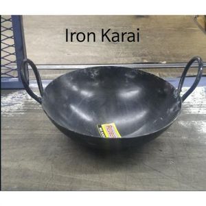 HEAVY DUTY STAINLESS STEEL JUA KALI CHAPATI PAN