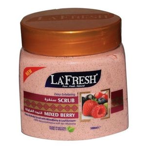La Fresh MIXED BERRIES SCRUB - Face  And Body Scrub