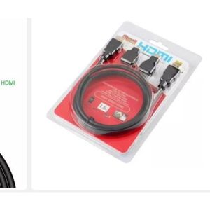 3 in 1 HDMI to HDMI/Mini/Micro HDMI Adaptor Cable Kit