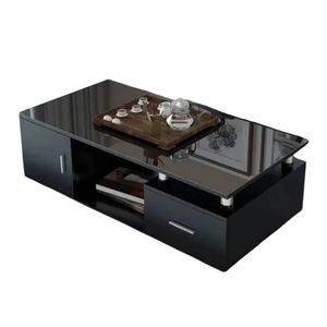 NEW ARRIVAL Modern Rectangular marble top Coffee Table-Meza miti bk