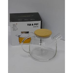 Ceramic Heat-Resistance Glass Teapot -1ltr