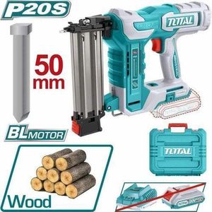 TOTAL TCBNLI5005 Cordless brad nailer Voltage:20V 50mm