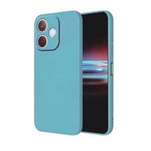 Soft Silicone Slim Fit CASE Anti-Scratch Shockproof Case for OPPO A5 Pro - Light Blue