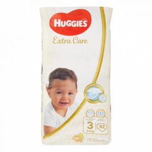 Extra Care (Gold) Diapers Size 5-8kg  42 Count  Unisex Baby Pants
