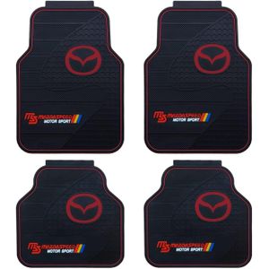 Mazda  5pcs Heavy Duty High Quality Car Floor Mats Perfect Fit for 5 Seater All Cars 