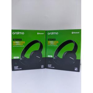 Oraimo Tune 510BT Wireless Bluetooth Headphones – On-Ear Design, Pure Bass Audio, Hands-Free Calls, Lightweight Foldable Headset