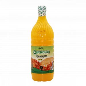 Quencher  Pineapple Juice 1L  Sweet Tropical Drink  Ready-to-Drink  Family Size  Cordial Beverage