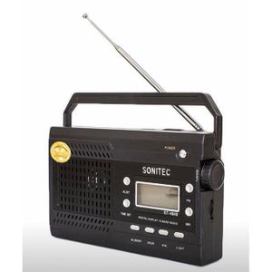 Sonitec ST-4848 Portable FM Radio Clear Sound with Ultra Long Antenna 