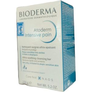 Bioderma Ultra Soothing Cleansing Bar Soap Atoderm Intensive Pain