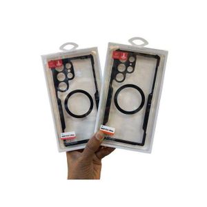 Xundo Airbag Shockproof Bumper Shell Back Transparent Acrylic + TPU Buffer Case Cover for Samsung Galaxy S22+ (Plus) with magsafe