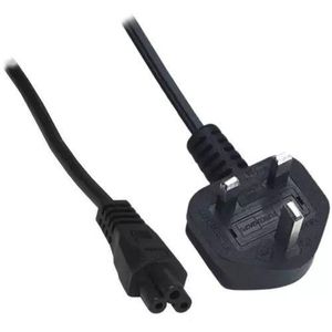 Clover Leaf Mains Charger Lead Flower/Power Cable for Asus Acer Dell HP Toshiba NEC Lenovo Laptop