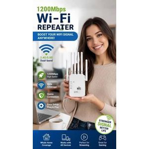 None wifi extender Dual Band 1200mbps