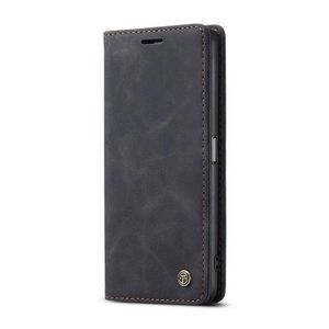 Flip Cover Tecno Camon 50 Premium Vintage Leather Flip Wallet Case – Luxury Protective Cover for Stylish, Elegant & Durable Everyday Use_Black 
