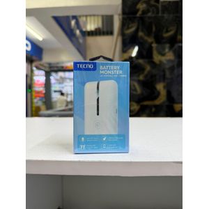 Tecno TR109C 4G LTE MiFi – 150Mbps Portable Wireless Hotspot (Supports 8 Users), Can use with any network Line (Safaricom, Airtel, Telcom)-White