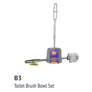 Toilet Brush Bowl Set - Teepee Brush Manufacturers Ltd