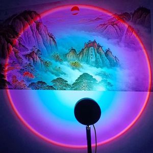 Sunset Projection Lamp LED Light with 360 Degree Rotation for Room Decoration