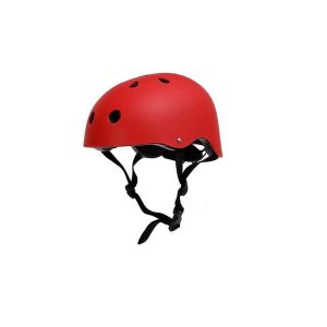 Red Cycling and Skating Full Head Protective Helmet 