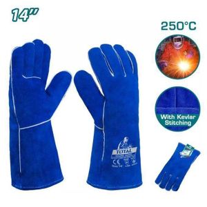 TOTAL TSP15014 Welding gloves Size:14 inch per pair