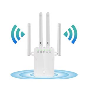 Wireless WiFi repeater, WiFi signooster, dual-band 2.4G 5G extender, 4-day router signamplifier, suitable for offices and homes