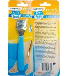 masterplast Soft Feet CORN & CALLUS REMOVER Leaves Skin Feeling Smooth EASY TO USE nk