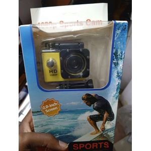 1080P Helmet Cam With Rechargeable Battery And USB Charging