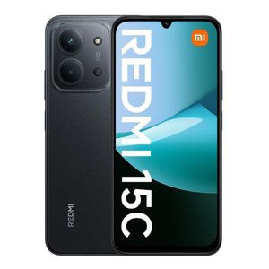 Redmi 15C By Xiaomi, 4G, 6.9", 8GB RAM + 256GB, 6000mAh, Black (25 Months Warranty)