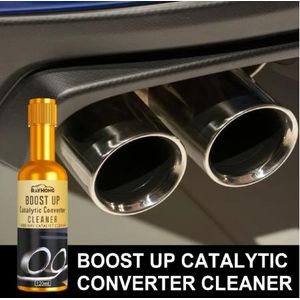 Boost Up Catalytic Converter Cleaner,Three-way Catalyst Cleane, Fuel Oil Sludge Treat-ment,Oil Tank Sludge Treat-ment,Multipurpose Engine, Fuel and Exhaust System Deep Cleaner, Removal Carbon Deposit