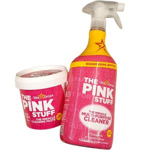 THE PINK STUFF Stardrops Miracle Cleaning Paste + Multi Purpose Cleaner cf