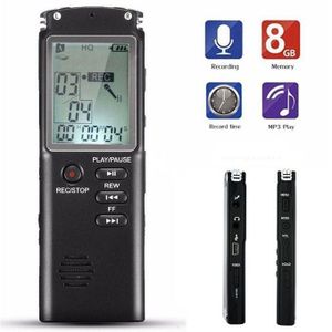 Clear Sound 8GB Digital Audio Recorder for Personal Notes and Office Use