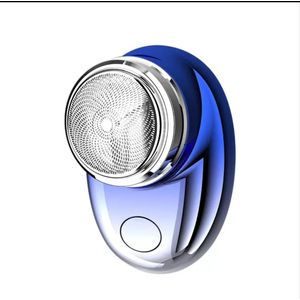 Usb Rechargeable Portable Electric Shaver with Led Battery Display Waterproof Mini Travel