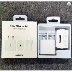 Samsung 25 Watts Super Fast Type C To C Charger For Galaxy A06, A16, A26, A36, A56, A05, A05s, A14, A15, A24, A25, A34, A35, A54, A55, S24 Ultra, S25 Ultra, Fold 6, Fold 7, Flip 6, Flip 7