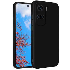 Soft Silicone Back Cover for Honor 90 Lite – Protective, Shockproof, Ultra-Thin, Anti-Scratch, Anti-Fingerprint – Black
