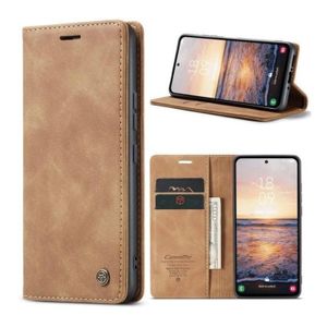 Samsung Galaxy A36 /A56 Caseme Premium Luxury PU Leather Magnetic Flip Wallet Case Cover with Card Slots, Shockproof TPU Inner Shell & Full Body Protection