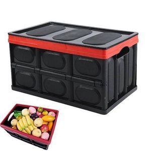 26L Plastic Car Boot Organiser – Foldable Trunk Storage Box