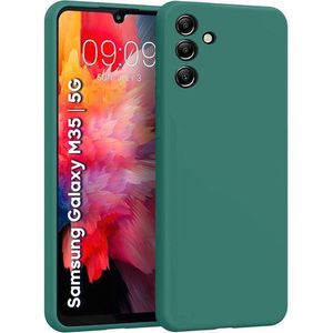 All side shock proof rubberised silicone back cover case for Samsung Galaxy M35 5G