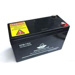 Wenda Solar  12V 7Ah Rechargeable Sealed Lead Acid Solar UPS Battery 20HR