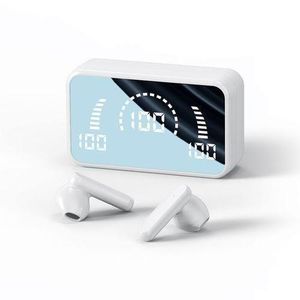 S20 - Ecouteurs Bluetooth + Boitier De Charge 2200 Mah - Blanc