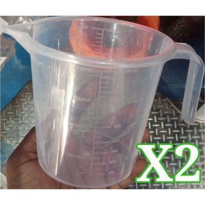 Plastic MEASURING JAR /Can Lab School, Kitchen Weighing, Chef's Kitchen bc