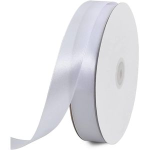 1 Roll Thin Satin Ribbon -white 