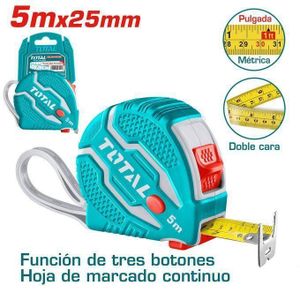 TOTAL TMT126052 Steel measuring tape 5mx25mm