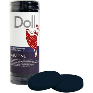 Doll AZULENE Hair Removal WAX GALETS With Chlorophyll For Sensitive Skin