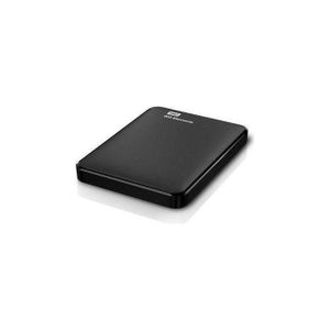 WD  500GB External Hard Disk Drive With Cable - Black