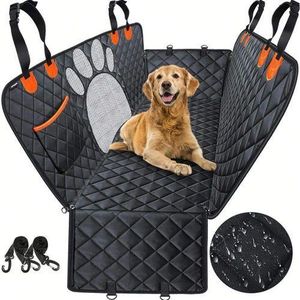 Waterproof Polyester Pet Car Mats Anti-Dirty Anti-Bite Anti-Slip Car Backseat Dog Mats Pet Car Mat Protection