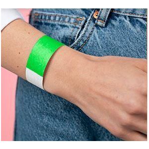 Premium Tyvek Party Wristbands paper party swim bands 1000pcs