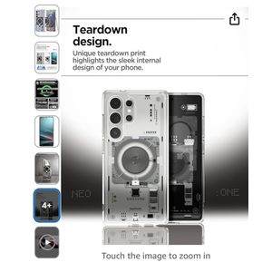 Spigen Ultra Hybrid MagFit Designed for Galaxy S25 Ultra Case 